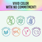 Punky Temporary Hair Color Spray – Siberian White, Instant Vivid Temporary Hair Dye for Women, Wash Out, Hair-Color Spray, 3.5 oz