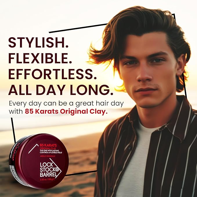 Lock Stock & Barrel 85 Karats Original Clay For Men 100 g