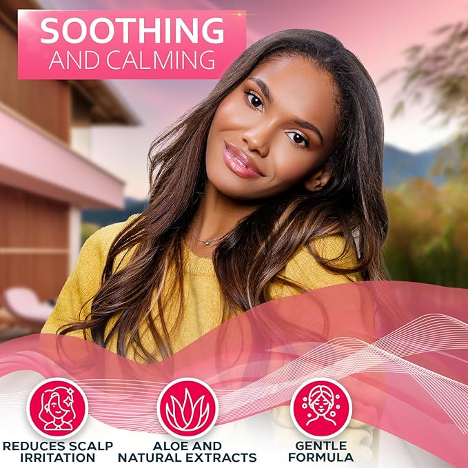 Rice Water Shampoo and Conditioner Set - Sulfate Free for Thin and Fine Hair - Fuller, Thickening Formula for Women and Men - With Strengthening Saw Palmetto - Anti Thinning, Volumizing for Thick Hair