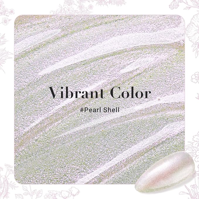 AZUREBEAUTY Shine Glitter Nail Polish Quick Dry Vegan Nail Polish Natural Shine Nail Lacquer Salon-Quality for Women Girl Gift Set 1Pcs 0.34 fl oz