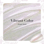 AZUREBEAUTY Shine Glitter Nail Polish Quick Dry Vegan Nail Polish Natural Shine Nail Lacquer Salon-Quality for Women Girl Gift Set 1Pcs 0.34 fl oz