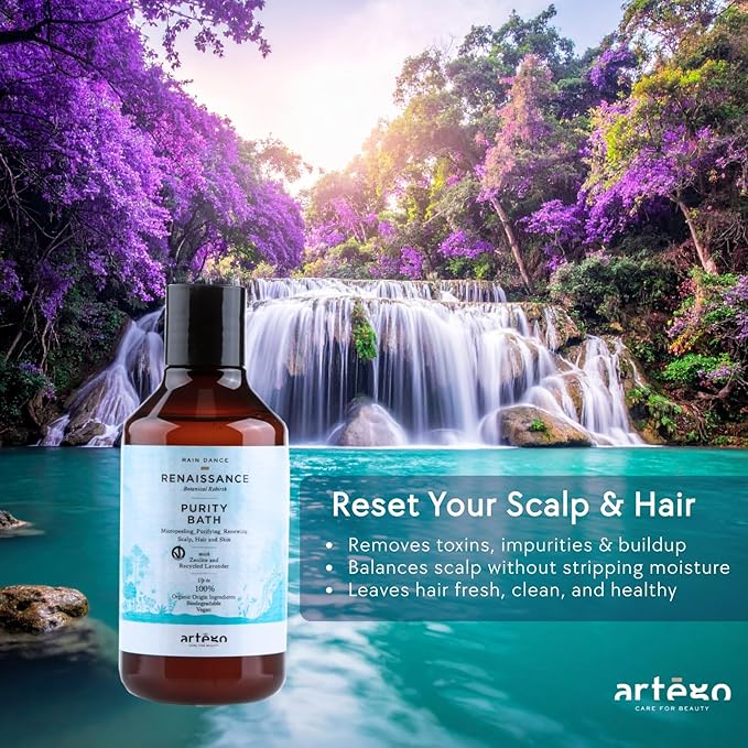 Artègo Rain Dance Renaissance Purity Bath – Scalp & Hair Shampoo (10.2 fl oz)