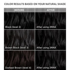 Madison Reed Radiant Hair Color Kit - 2NNA Darkest Cool Black with Ash Undertones (Pescara Black), Dimensional Gray Hair Blending Permanent Hair Dye, PPD-Free & Ammonia-Free, 1 Pack