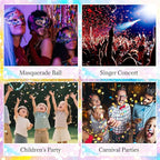 DAGEDA Red Body Glitter Stick,Sparkly Face Glitter Makeup,Holographic Hair Glitters Mermaid Makeup Rave Outfits for Women, Shimmer Face Paint Stick Singer Concert Accessories