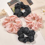 Hair Scrunchies for Women - Hair Ties No Damage Both for Thick Hair or Thin Hair Curl Hair No Crease Scrunchies Ponytail Holder No Hurt Your Hair