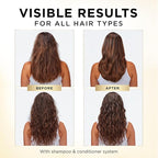 Pantene Shampoo & Conditioner Set, Daily Moisture Renewal - Pro-V Nutrients for Dry, Color-Treated, Straight to Curly Hair, 72-Hour Hydration & Softness, 52.8 Oz Total + Miracle Rescue Shot (0.5 Oz)