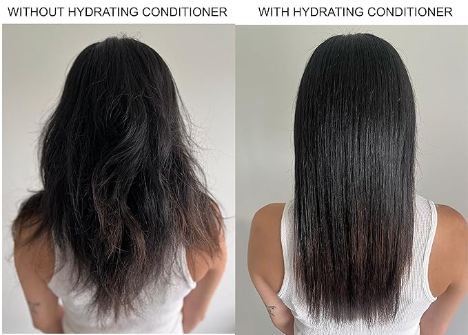 Alcôve - Hydrating Conditioner - Moisturizing & Nourishing - Helps hydrate Damaged Hair - Anti-frizz properties - Lightweight Formula - Made with Argan Oil - Color Safe - Sulfate Free - Vegan - 300ml