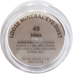 Bliss Cool Toned Mocha Glitter Brown Mineral Single Loose Powder Eyeshadow; Vegan, Talc & Paraben Free