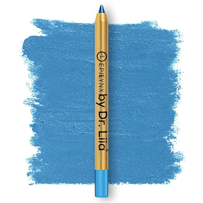 EPILYNX Eyeliner Pencil - Long Lasting Smudge Proof & Waterproof Eyeliner Pencil - Eye Liner Pencils - Hypoallergenic, Vegan, Gluten-Free Eye Pencil - Royal Blue Shimmer, 1.2ml