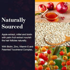 NEW NORDIC Hair GRO, Hair Growth Supplement, Biotin & Palm Fruit Extract Tocotrienols for Natural Regrowth, 60 Count (Pack of 3)