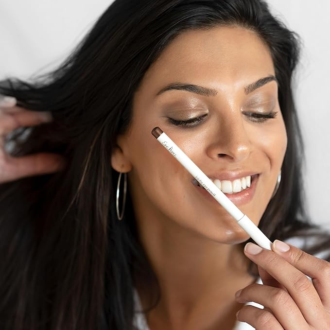 Ere Perez - Natural Jojoba Eye Pencil | Gentle, Soothing, Hydrating, Smooth, Blendable | Coconut Oil, Vitamin E |Vegan, Cruelty-Free, Clean Beauty (Bronze)