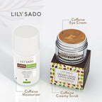 LILY SADO LILY SADO Cocoa & Coffee Creamy Face Scrub - Best Exfoliating VEGAN Facial Cleanser for Women & Men - Natural Face Wash Exfoliates & Energizes Skin, Treats Acne & Reduces Pore Size - 4 oz