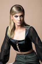 Delicate Oversize Short Sleeve T-shirt by Pinku Kult