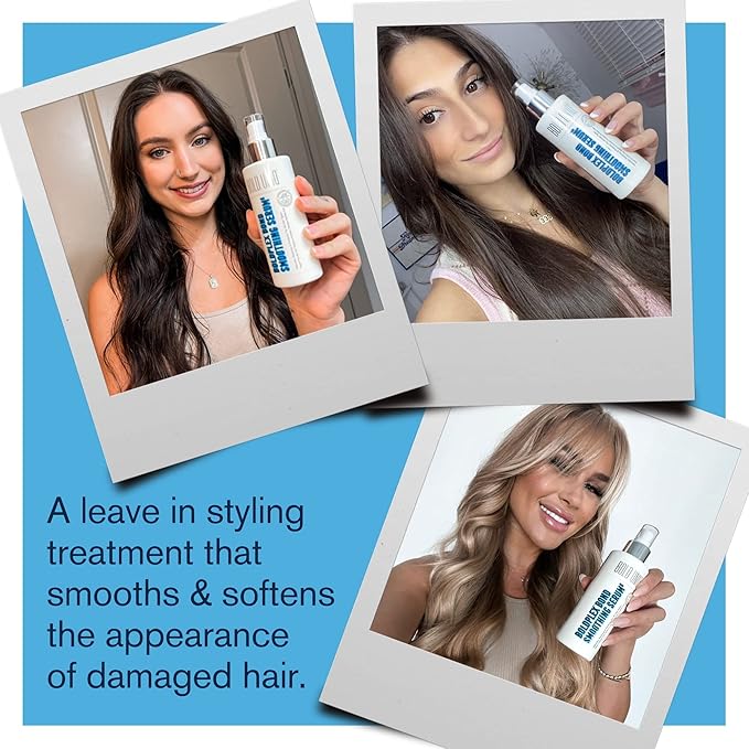 BOLD UNIQ Purple Hair Mask For Blonde, Platinum, Bleached, Silver, Gray, Ash & Brassy Hair & BoldPlex 3 Bond Restore Treatment and BoldPlex 6 Hair Serum Bundle - Cruelty Free and Vegan