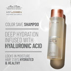 HYLOREN Color Save Hair Shampoo with Hyaluronic Acid for Color Treated Hair, Shampoo for Damaged hair, SLS/SLES Free, Hydrating Shampoo, To Prevent Color Fading, 30ml