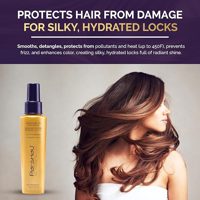 Pai-Shau Something To BeLeave-In Leave In Conditioner Spray For Detangling, Heat Protection, And Frizz Control