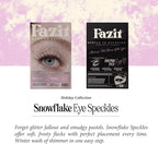 Fazit Makeup Patches - Snowflake Eye Speckles - Glow Up Make-Up Patches - Cute Glitter Makeup Accessories for Women - Cosmetic Glitter for Face