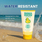 Rubber Ducky | Vitamin E Sunscreen with SPF 50, Water-Resistant Sunscreen for Face and Body | Broad Spectrum Lotion, Oil-Free Moisturizing, Alternative for Moisturizing Sunblock (2pcs., 5oz)