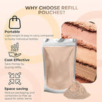 (8 Ounce) (Fair Shade 1) Foundation Powder Refill By Sweet Face Minerals, Lightweight Mineral Loose Makeup Powder with SPF 20, Full Coverage Flawless Finish, Talc-free, Cruelty-Free, Refill Pouch