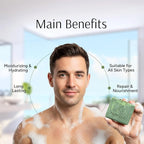 Marbela Cosmetics Fresh Forest Handmade Soap Bar - Made in USA, Vegan Friendly, Palm Oil Free, Natural Bar Soap - Gentle Face & Body Soap for Daily Skin Care, Moisturizing & Nourishing - 3.5 oz