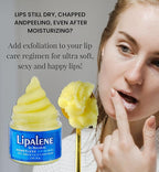 Lipalene HoneyLuxe - 100% Natural Lip & Cuticle Scrub - Hypoallergenic (Original) (2 oz, Original (Unscented))