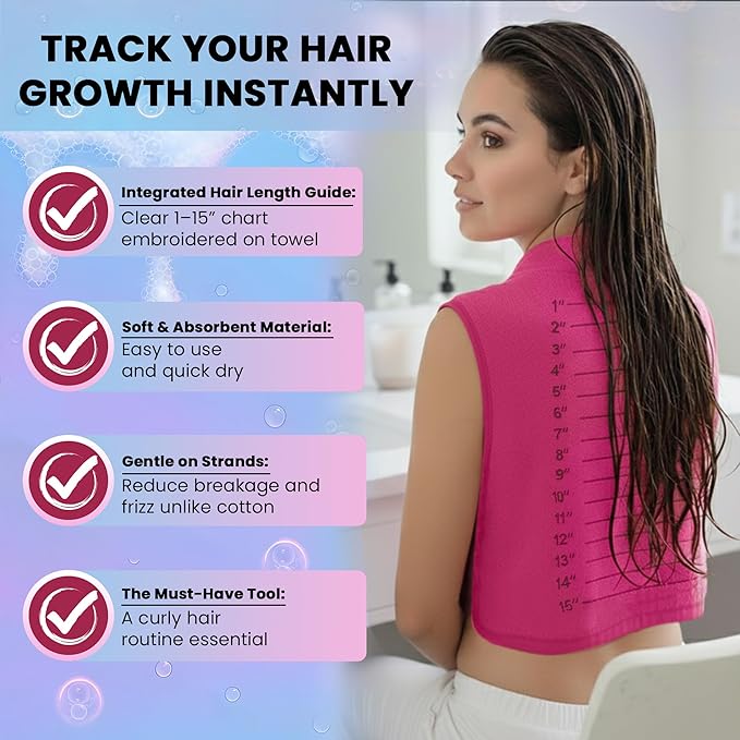 3pcs,Microfiber Hair Cape, Jumbo Hair Tie, Fine Mist Spray Bottle, Hair Styling Accessories,Microfiber Hair Towel For Curly Hair, Shoulder Neck Towel, Wet Hair Drying Cape, Makeup, Curly Hair Towel