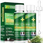 5% Minoxidil for Men, Minoxidil for Women Hair Growth Products, Extra Strength Minoxidil Topical Hair Loss Regrowth Treatment Serum with Rosemary & Biotin, Upgraded formula light & Non-Greasy 2Pack