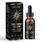 Sunless Tanning Drops for Water & Beverages – Oral Tanning Supplement, Natural Sunkissed Glow for Face & Body, Vegan & Safe, No Sun Required, Watermelon Flavor (2.02 fl.oz)