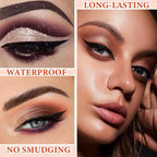 12 Color Naked Eyeshadow Palette,Pearly Earth Color Eyeshadow,Natural