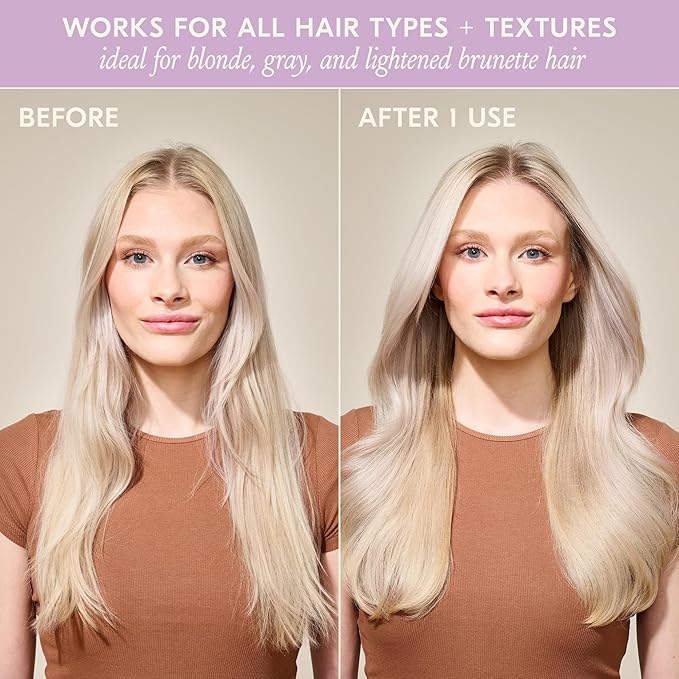 DAE Violet Hour Purple Shampoo - Fights Brasiness, Enhances Color, & Repairs Damage (10 oz)