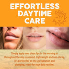 Eco Lips Plumping Daytime Lip Mask with Hyaluronic Acid and Upcycled Cloudberry Oil, 2-pack by Eco Lips 100% Natural. Made in USA