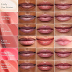 Thrive Causemetics Sheer Strength Lip Plumping Peptide Gloss, Lip Plumper with Vitamin E, Peptides, Plumps, Smooths & Hydrates Lips, High Shine, Vegan & Cruelty Free, Bamby (Pink Golden Shimmer)