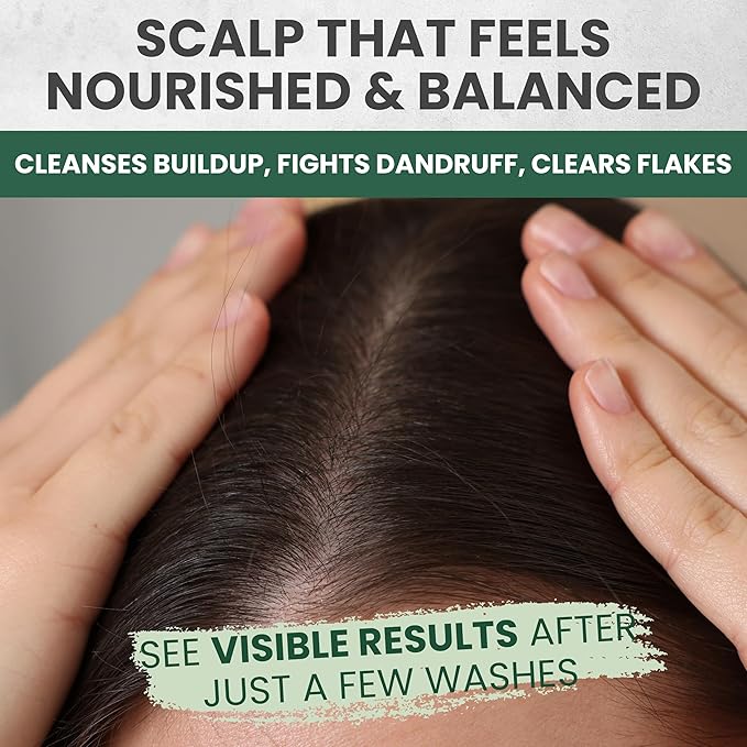 Tea Tree Oil Shampoo and Conditioner MaxTherapy Set, Itchy Scalp Relief, Refreshes & Cleanses Dandruff & Buildup, Clarifying for Oily Hair, Women & Men, 16 fl oz Each