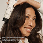 SEEN Blow-Out Creme, Fragrance Free - Non-Comedogenic & Blow Out Hair Cream- Reduces Frizz- Heat Protectant- Safe for Sensitive, Eczema & Acne Prone Skin