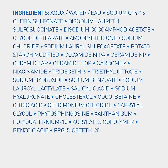 CeraVe Gentle Hydrating Shampoo, With Ceramides, Niacinamide & Hyaluronic Acid For Soft, Healthy Looking Hair & Scalp, Sulfate Free & Color Safe Shampoo, For All Hair Types, 12 Oz