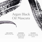 Josie Maran Eye Love Lip Gloss & Mascara Gift Set - Lip Plumper Infused with Argan Oil, Hyaluronic Acid for Sheer, Radiant Color & Lengthening Black Mascara - Vegan Makeup (2 Count)