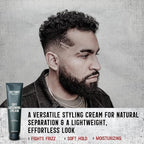 Dry Grooming Hair Cream for Men by Victory Barber & Brand | Men’s Hair Products Made in the USA | Anti Frizz Styling Cream | Wave Pomade for Styling Medium Length Hair with a Natural Finish