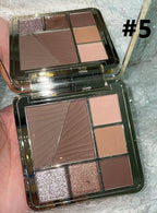 All-in-One Eyeshadow Palette, 7 Colors Eye Shadow Palette, Glitter, Matte, Shimmer Eyeshadows, Blush, Highlighter Contour Makeup Palettes, Highly Pigmented Waterproof Long Lasting. (Color 5)