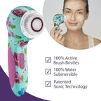 Michael Todd Beauty - Soniclear Elite - Facial Cleansing Brush System - 6-Speeds - Face Cleansing Brush & Exfoliating Body Scrubber