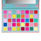 Kimchi Chic Holy Sharts Eyeshadow Palette - Bright Colors, Blendable, Long Lasting, Cruelty Free, Multicolor, It’s So Effin Bright 40 Color