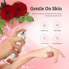 Freida and Joe Rose Elegance Fine Fragrance Body Mist Spray Capturing Timeless Allure of Blooming Roses, 8 oz Spray Bottle Ideal for Gifting, Stocking Stuffer