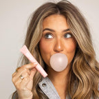 Blume Tri-Peptide Bubblegum Pink Tinted Lip Balm - Superbalm Lip Moisturizer with Shea Butter and Squalane to Deeply Hydrate & Heal Dry, Cracked Lips - Cruelty Free & Vegan Lip Plumper (0.4 Fl Oz)