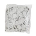 MEEDEE 100 Pack Silver No-Crease Soft Ribbon Knotted Ouchless Hair Ties for Women, Yoga, and Ponytails - Elastic Bracelets