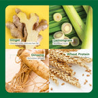 Vietnam's Touch | COCAY HOALA Ginger Lemongrass Shampoo and Conditioner Set for Hair Growth – Moisturizing & Soft Hair, Deep Cleansing for Oily Roots – Paraben Free (17.64 oz, 2 Pack)