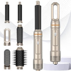 6 in ONE Blow Dryer Brush,Air Curling Iron Round Brush Blow Dryer 800W,Ionic Hair Dryer Brush for Women, Hot Air Brush Hair Styling Tools 100-120V