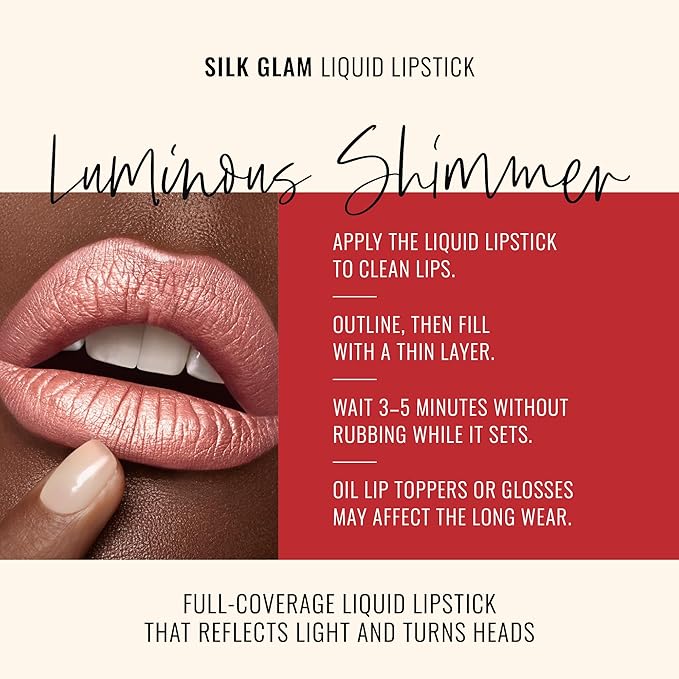 Runway Rogue Silk Glam Liquid Lipstick, Long Wear Frosted Blush Rosy-Pink Lipstick, ‘Jet Set’