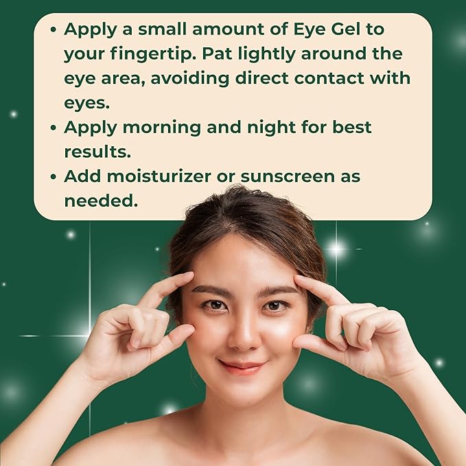 Katz Beauty Revitalizing Eye Gel, 0.5 oz - Hydrating, Brightening & Puffiness-Reducing Eye Cream with Aloe & Cucumber