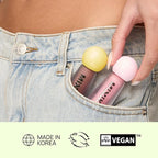 MIXIK Plumping Lip Ampoule, Hydrating Lip Gloss Plumping Ampoule made with Shea Butter & Argan Kernel Oil leaving Lips Plump, Smooth and Glossy, promotes Vibrant High-Gloss Plump Lips (Mauve Plump)