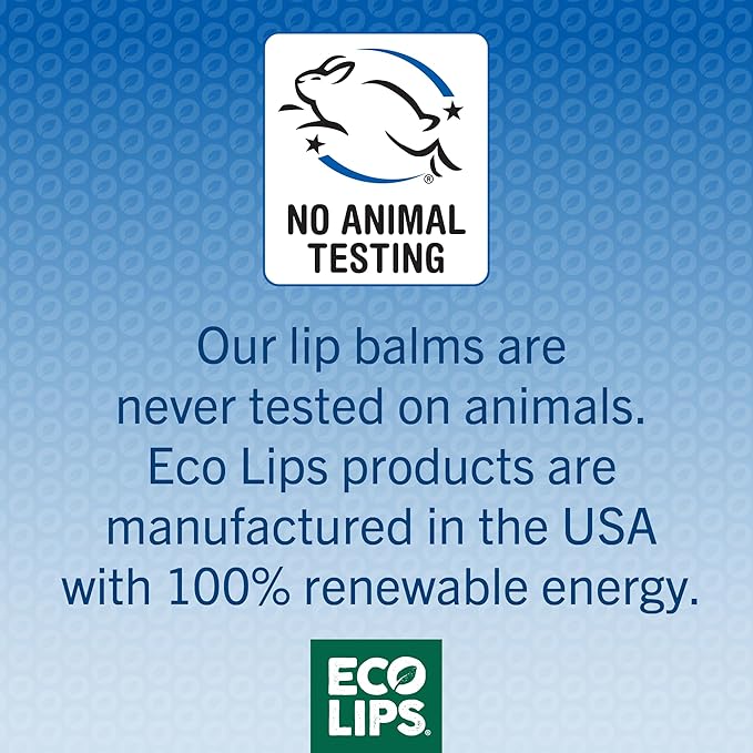 Eco Lips Conditioning Lip Soother Lip Balm – Natural & Moisturizing Lip Care with Shea & Murumuru Butter, Clean Beauty, Daily Hydration & Protection for Chapped Lips, Variety 3-pack 0.15 oz.