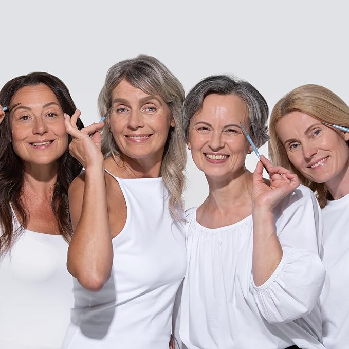 Prime Prometics PrimeBrow Pencil for Mature Women – Ultra-Precise Tip for Natural, Hair-Like Strokes – Smudge-Proof & Long-Lasting Wear – Great for Thinning, Sparse, or Graying Brows (Blonde)